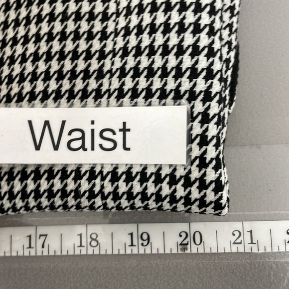 Gianni Bini Jacket Women's 10 Black White Houndstooth Collared Blazer Career - Picture 15 of 17